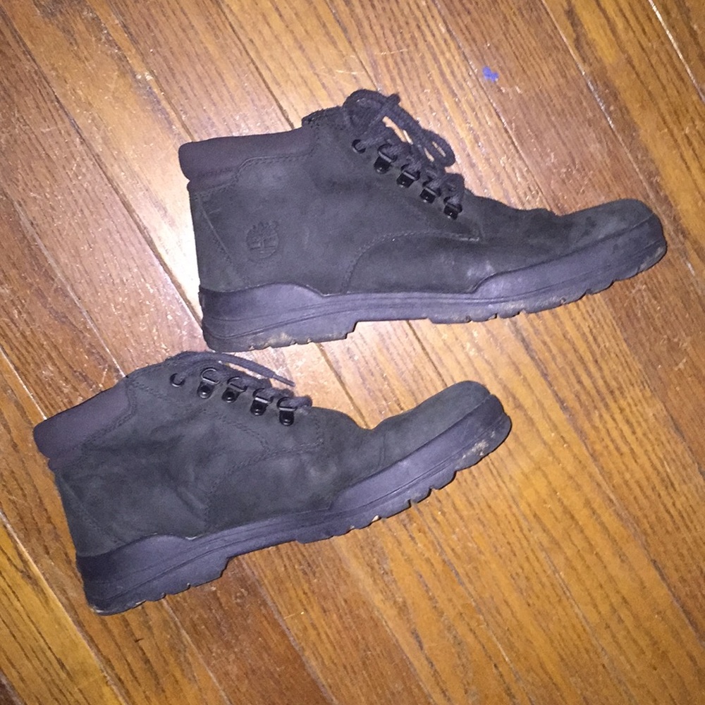 Black Timberlands size 6.5 men’s Great condition!!